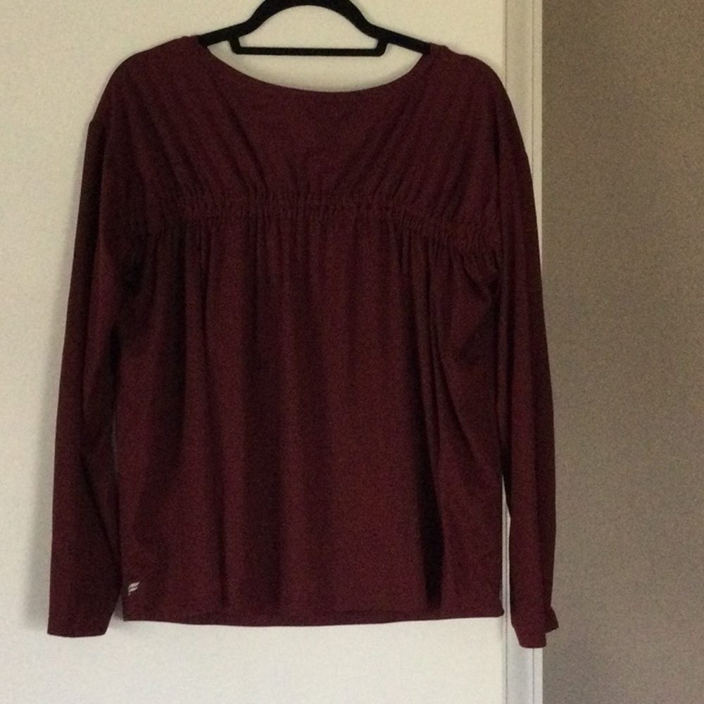 Fabletics loose fitting long sleeve top, medium